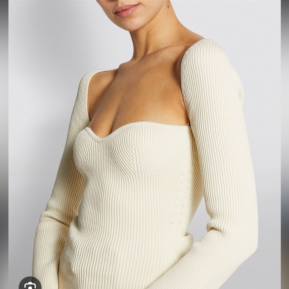 Khaite Maddy Top in Ivory - Picture 4 of 15